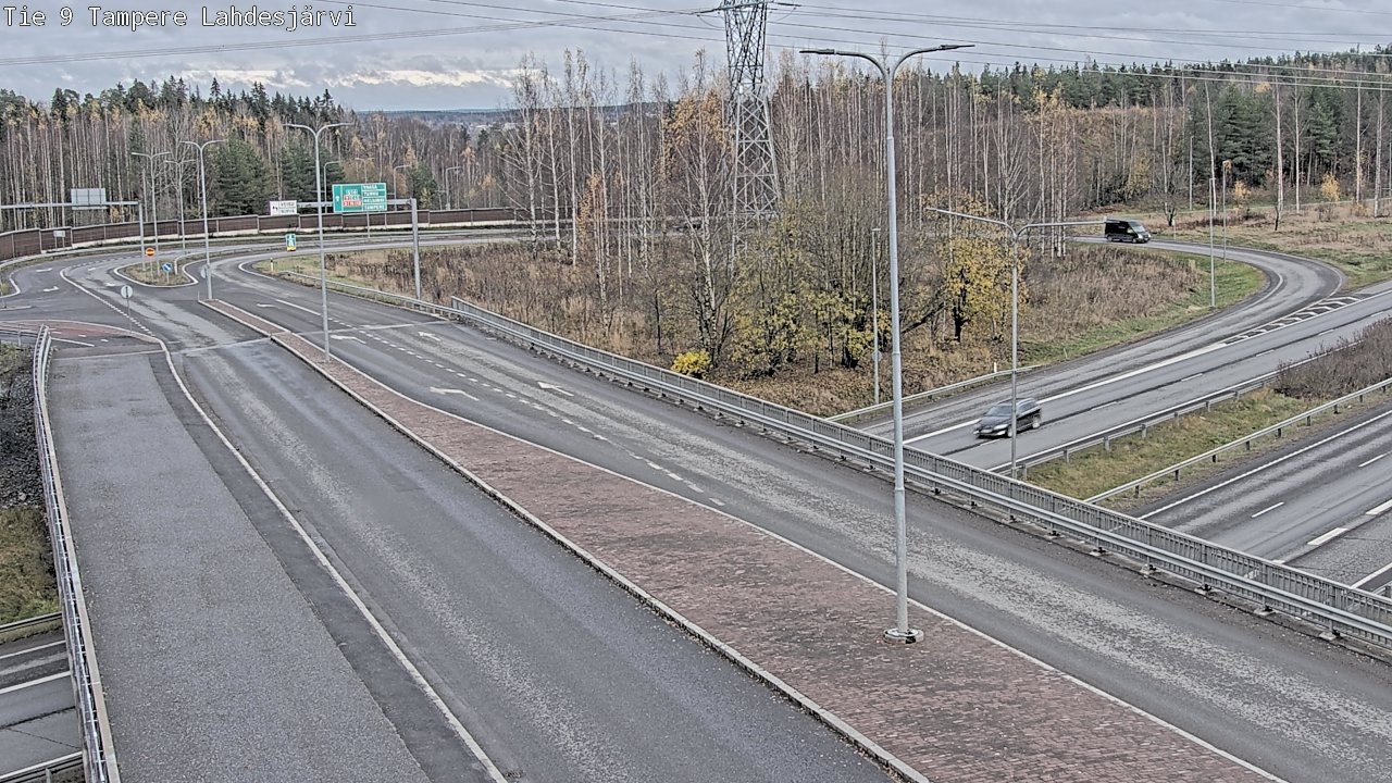 Kelikamerat Kuva Tie 9 Tampere, Lahdesjärvi, Tampere, Pirkanmaa