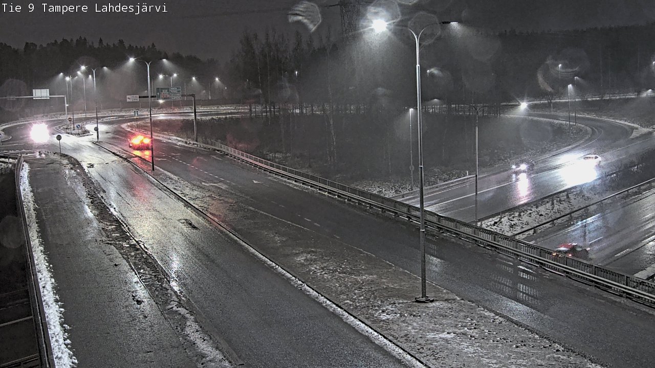 Weather Camera Image Väg 9 Tammerfors, Lahdesjärvi, Tampere, Pirkanmaa