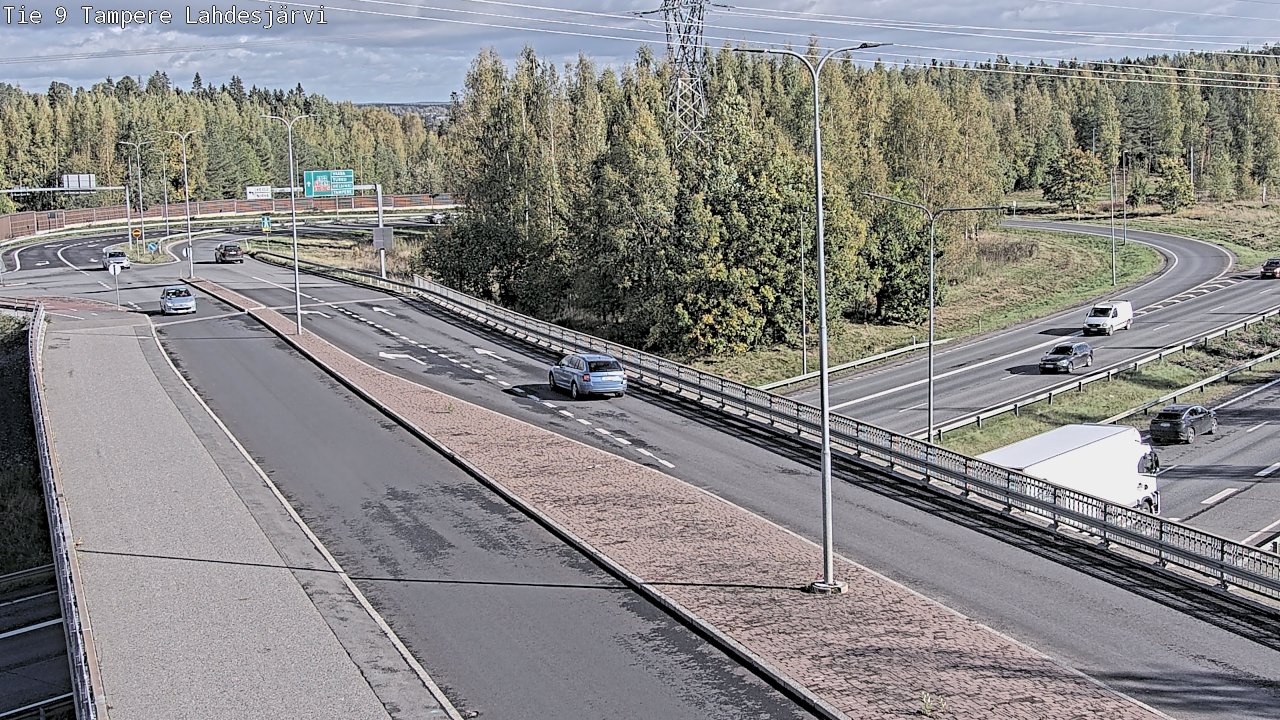 Kelikamerat Kuva Tie 9 Tampere, Lahdesjärvi, Tampere, Pirkanmaa
