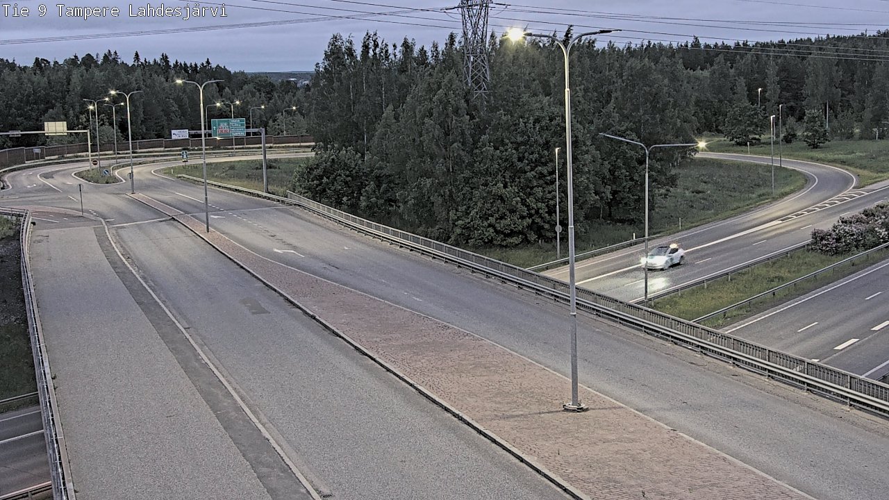Kelikamerat Kuva Tie 9 Tampere, Lahdesjärvi, Tampere, Pirkanmaa