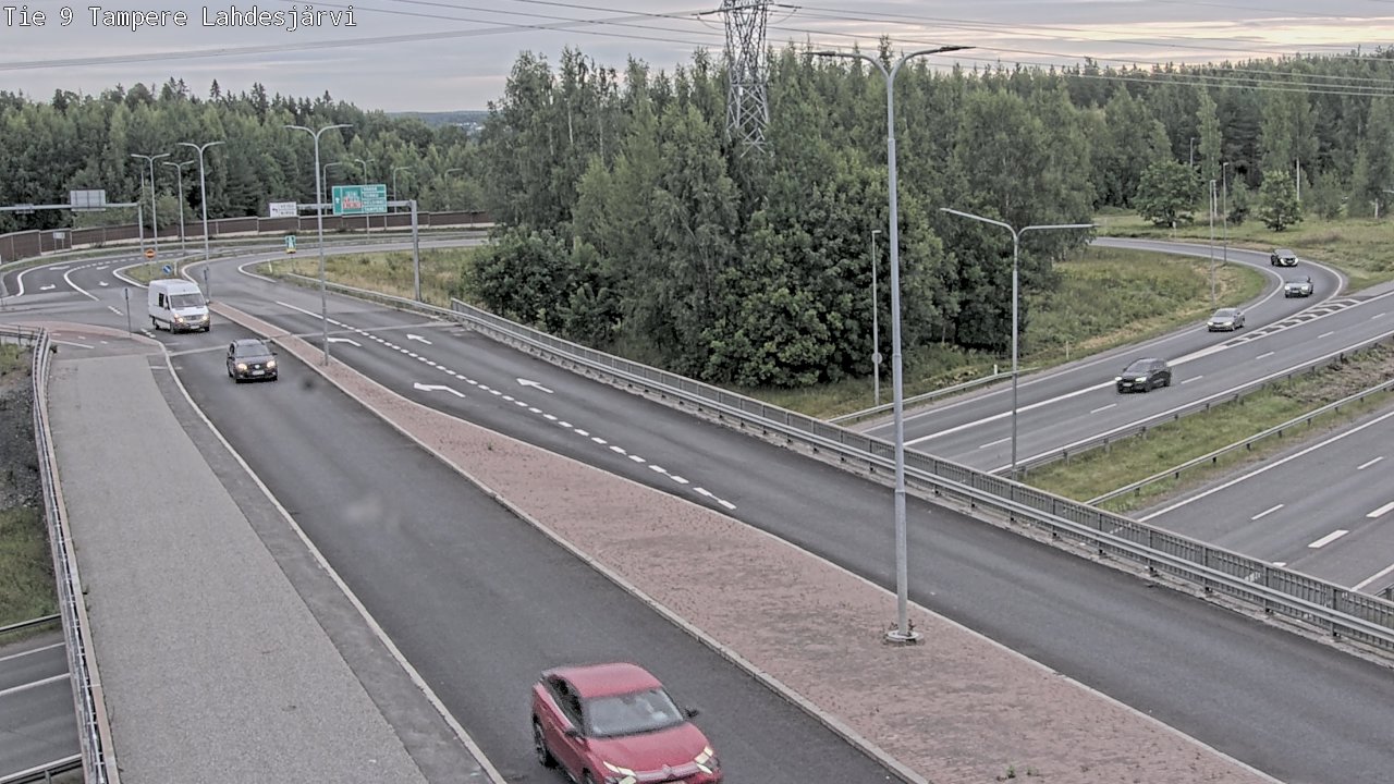 Weather Camera Image Road 9 Tampere, Lahdesjärvi, Tampere, Pirkanmaa