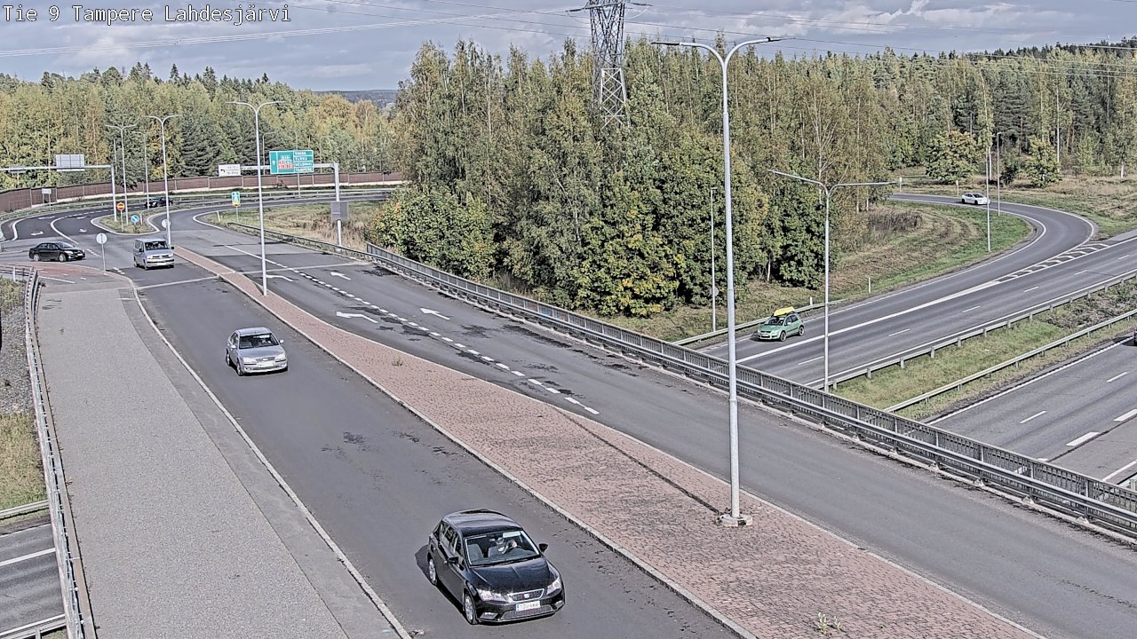 Weather Camera Image Road 9 Tampere, Lahdesjärvi, Tampere, Pirkanmaa