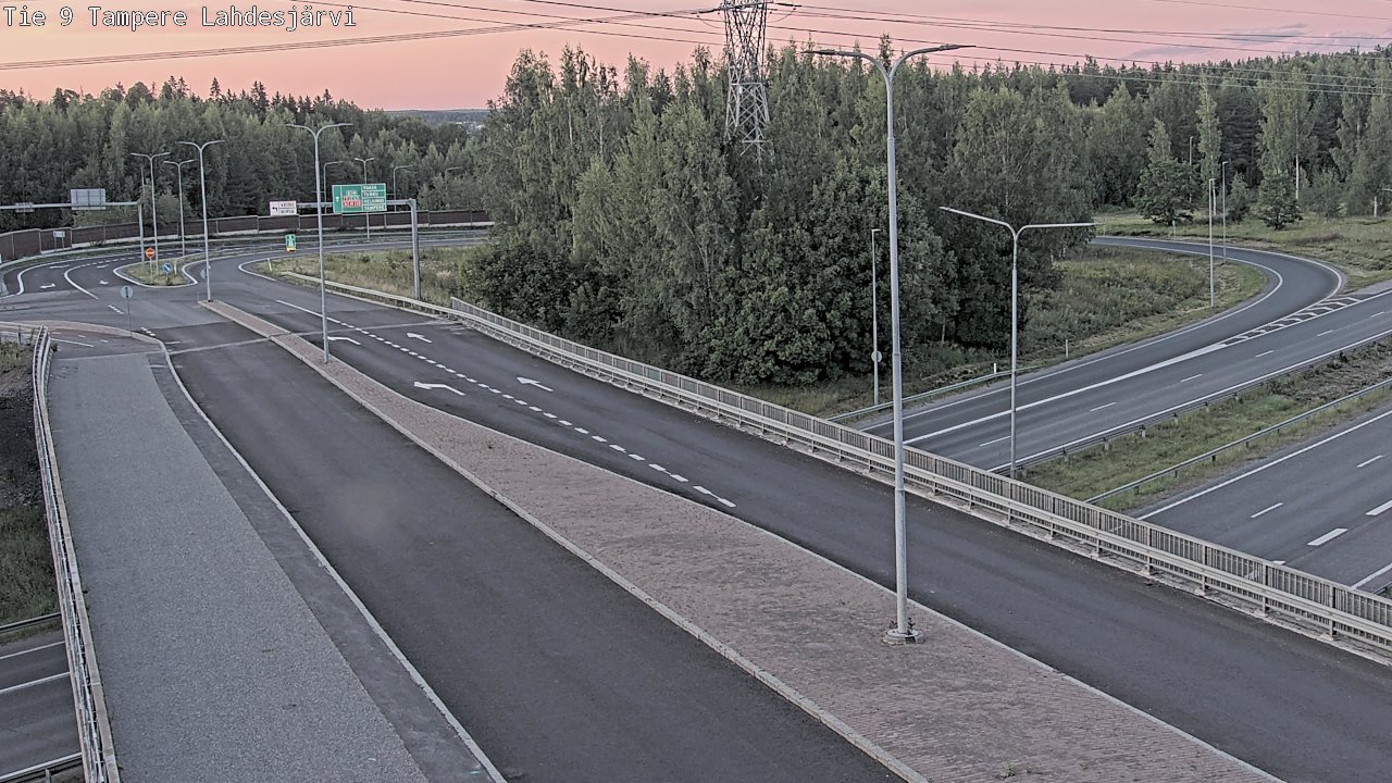 Kelikamerat Kuva Tie 9 Tampere, Lahdesjärvi, Tampere, Pirkanmaa