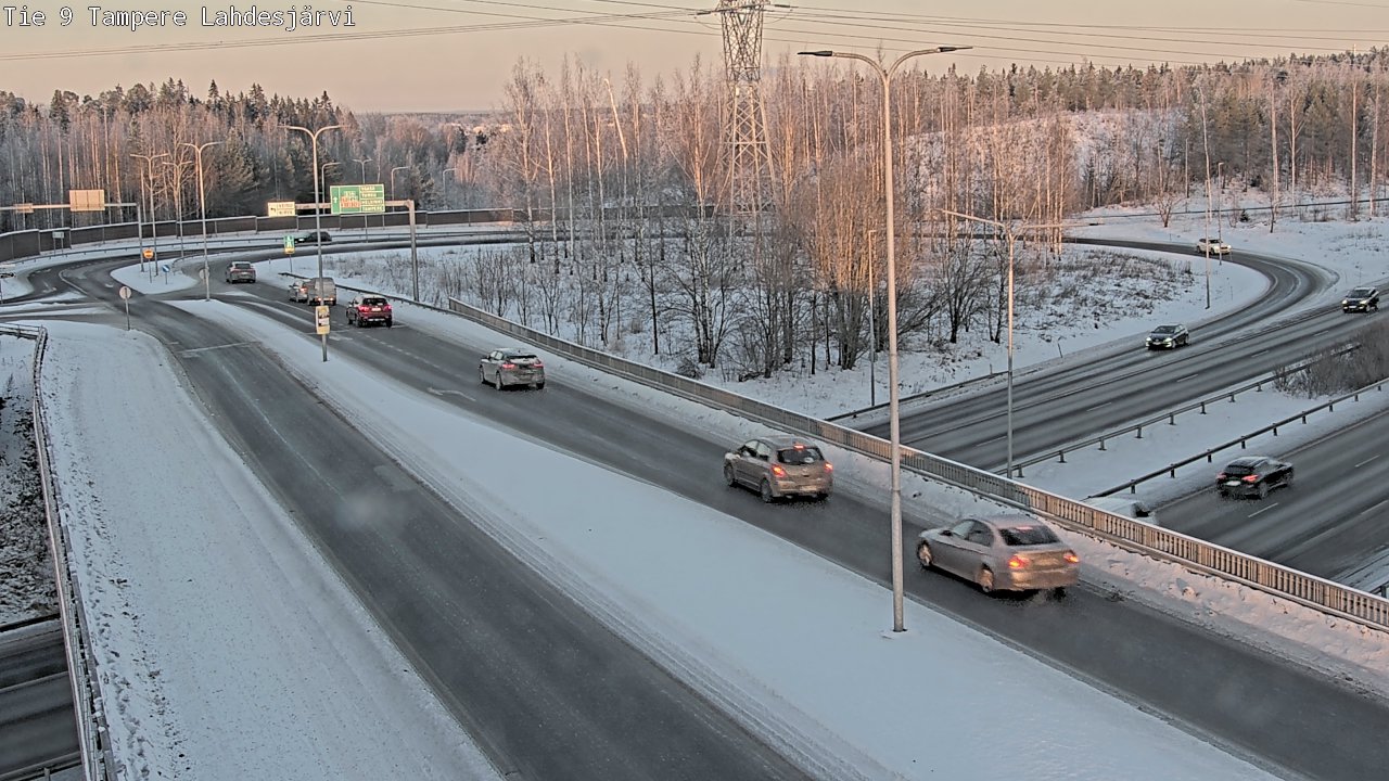 Weather Camera Image Road 9 Tampere, Lahdesjärvi, Tampere, Pirkanmaa