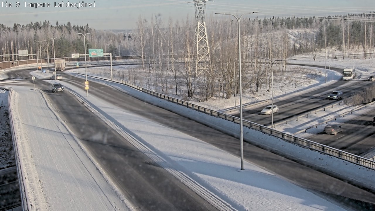 Weather Camera Image Road 9 Tampere, Lahdesjärvi, Tampere, Pirkanmaa