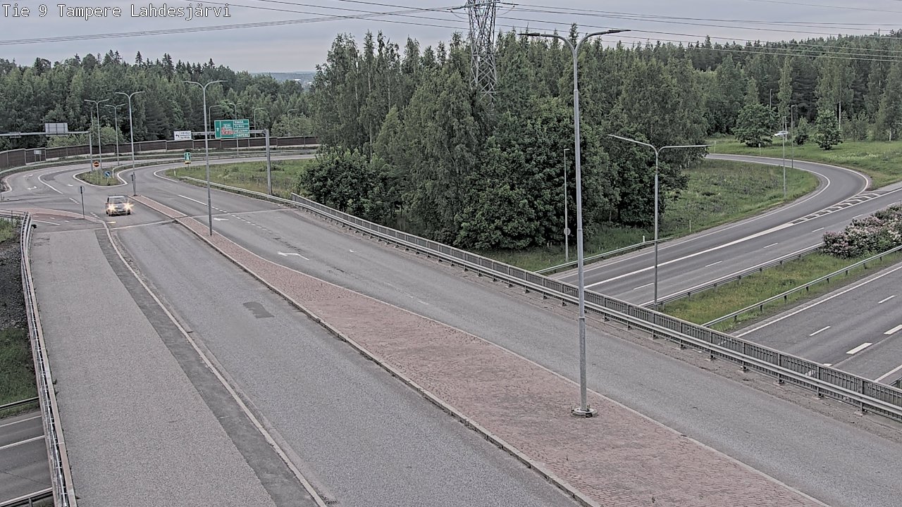 Kelikamerat Kuva Tie 9 Tampere, Lahdesjärvi, Tampere, Pirkanmaa