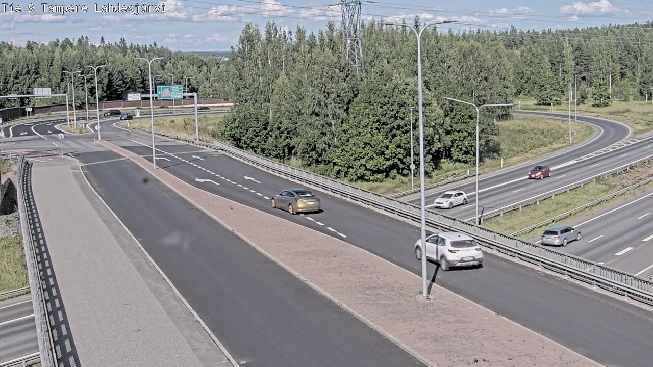 Kelikamerat Kuva Tie 9 Tampere, Lahdesjärvi, Tampere, Pirkanmaa