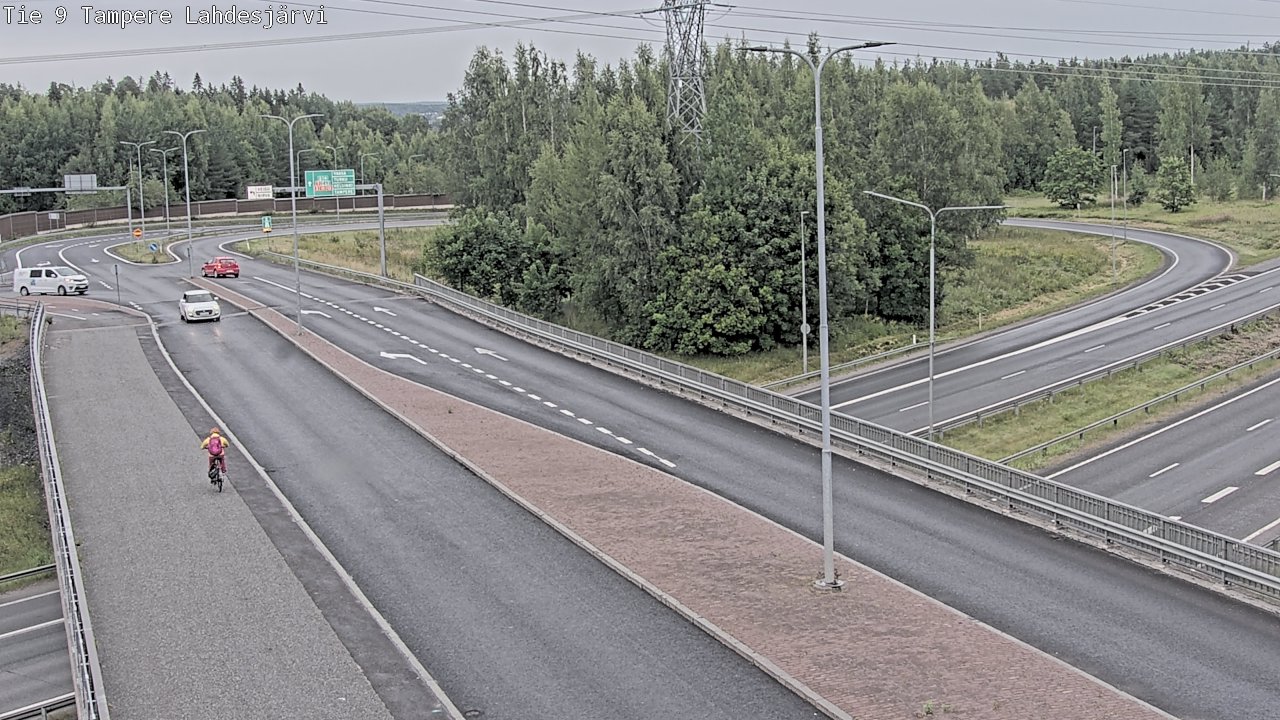 Weather Camera Image Road 9 Tampere, Lahdesjärvi, Tampere, Pirkanmaa