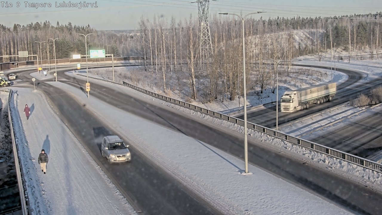 Weather Camera Image Road 9 Tampere, Lahdesjärvi, Tampere, Pirkanmaa