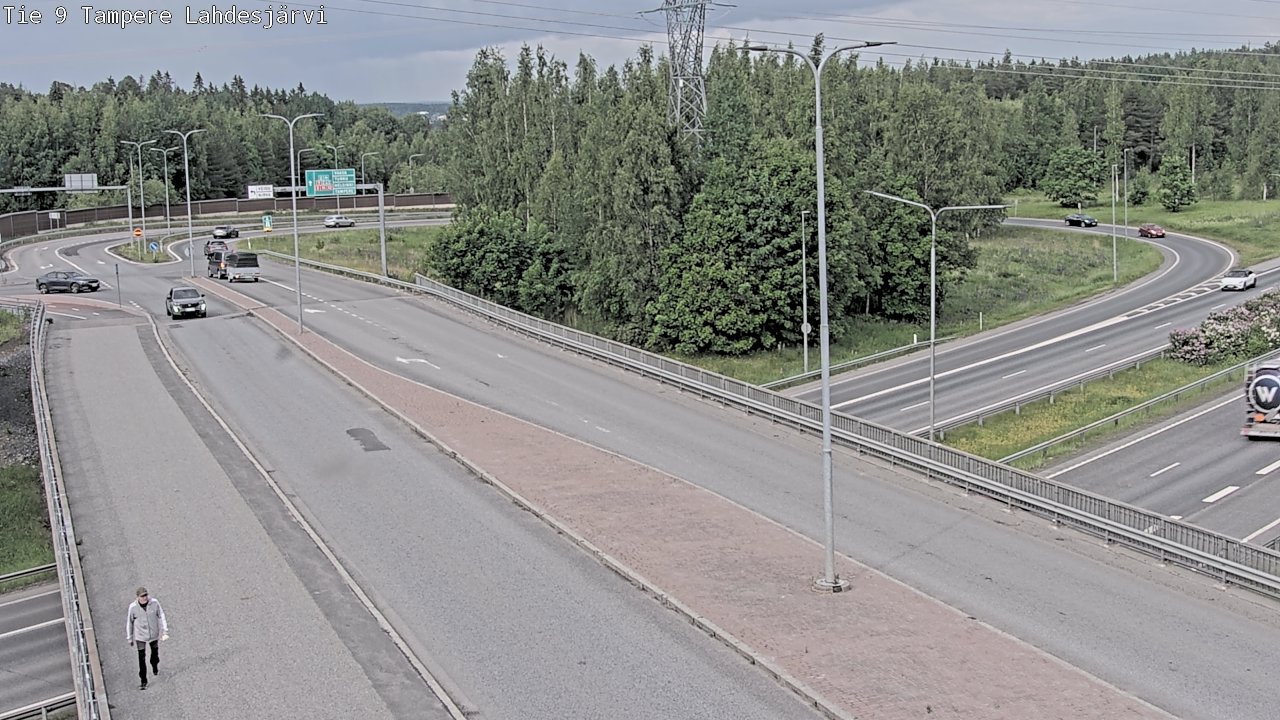 Kelikamerat Kuva Tie 9 Tampere, Lahdesjärvi, Tampere, Pirkanmaa