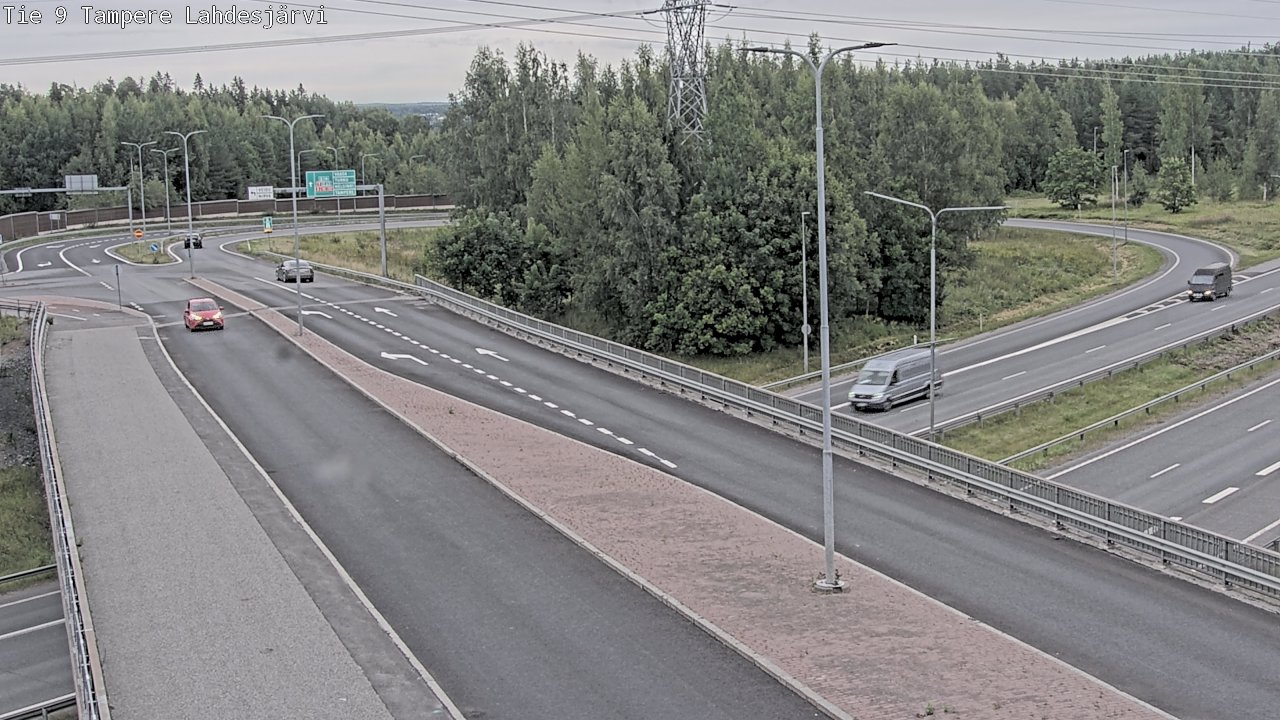 Weather Camera Image Road 9 Tampere, Lahdesjärvi, Tampere, Pirkanmaa