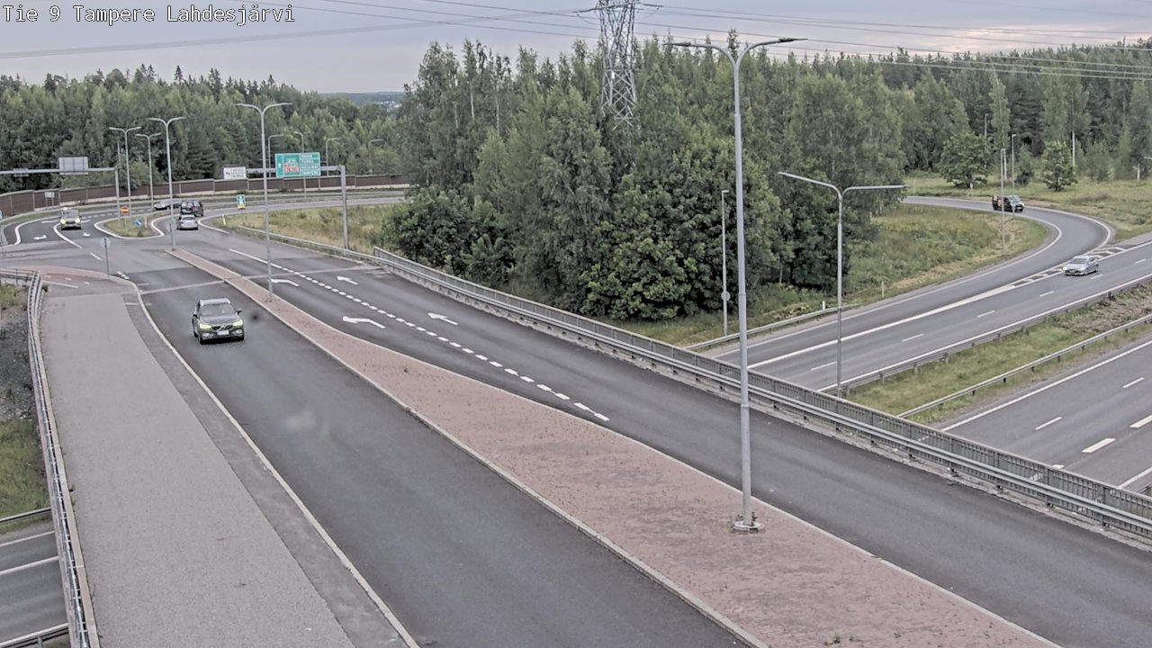 Weather Camera Image Road 9 Tampere, Lahdesjärvi, Tampere, Pirkanmaa