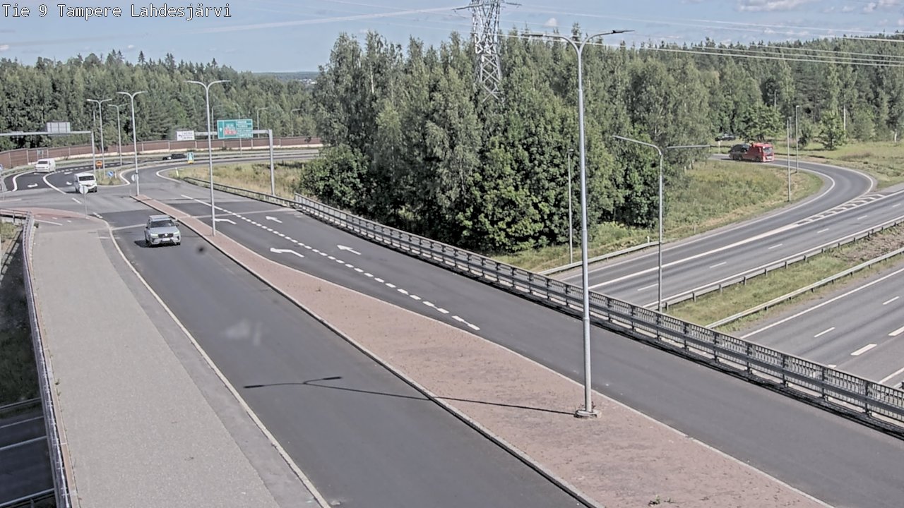 Kelikamerat Kuva Tie 9 Tampere, Lahdesjärvi, Tampere, Pirkanmaa