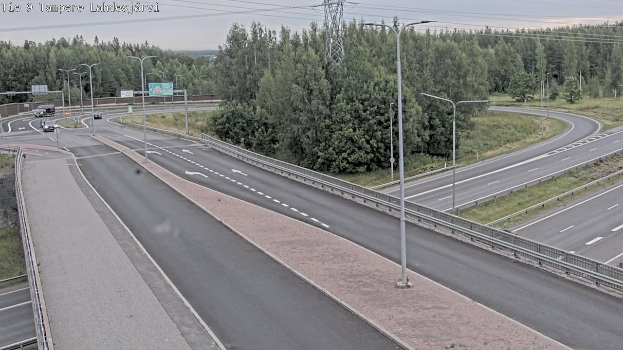 Weather Camera Image Road 9 Tampere, Lahdesjärvi, Tampere, Pirkanmaa