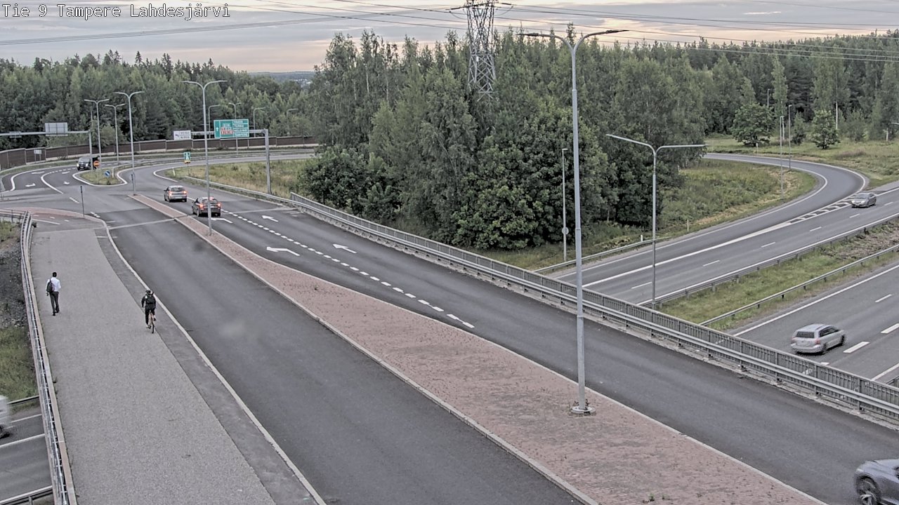 Weather Camera Image Road 9 Tampere, Lahdesjärvi, Tampere, Pirkanmaa