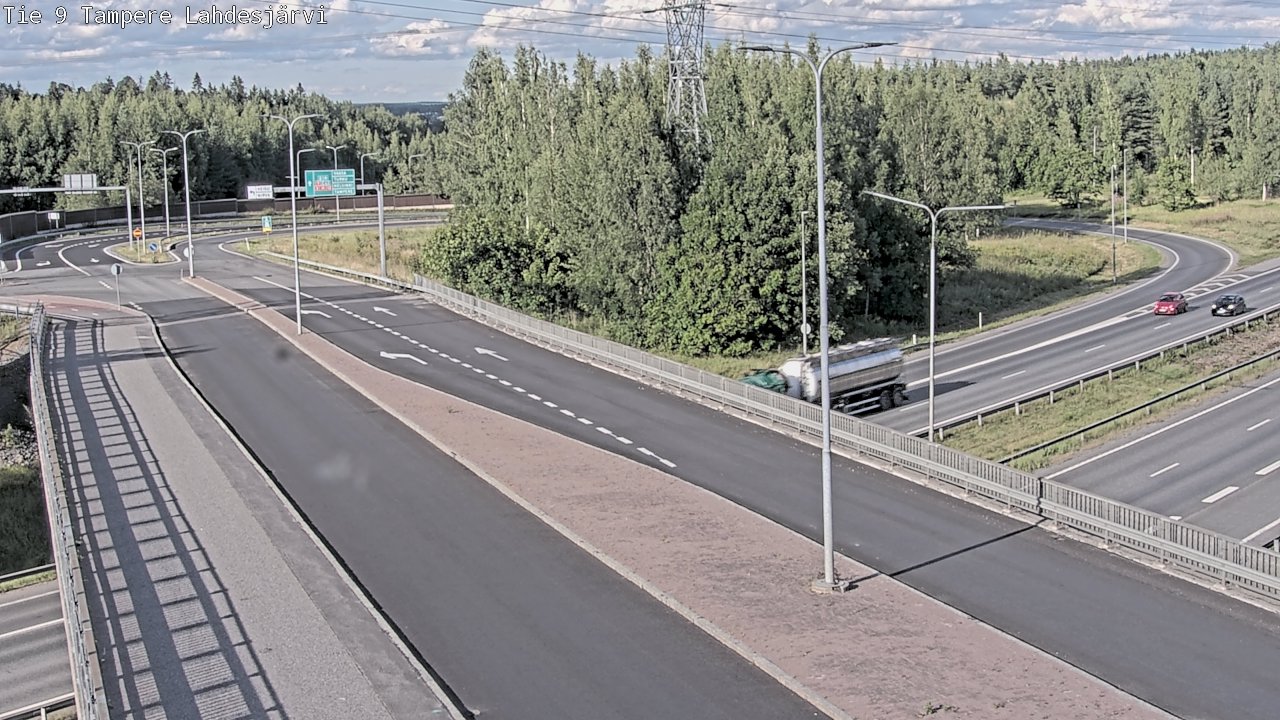 Kelikamerat Kuva Tie 9 Tampere, Lahdesjärvi, Tampere, Pirkanmaa