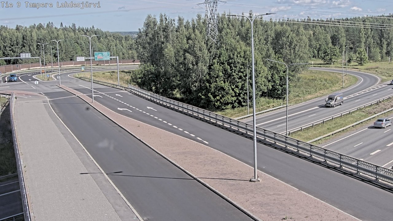 Kelikamerat Kuva Tie 9 Tampere, Lahdesjärvi, Tampere, Pirkanmaa