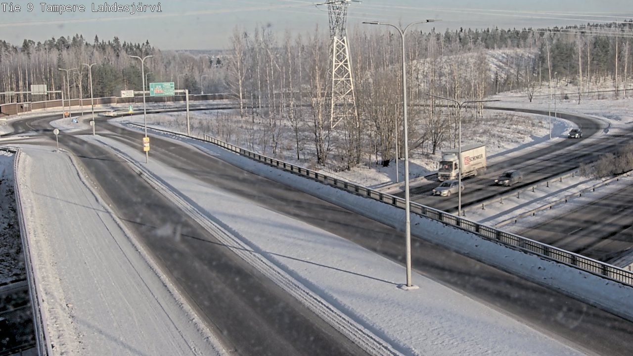 Weather Camera Image Road 9 Tampere, Lahdesjärvi, Tampere, Pirkanmaa