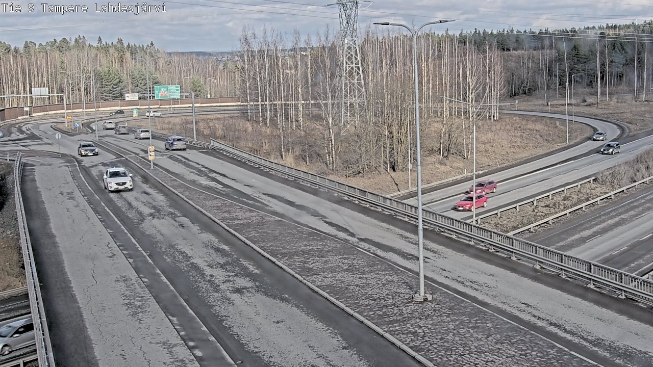 Weather Camera Image Road 9 Tampere, Lahdesjärvi, Tampere, Pirkanmaa