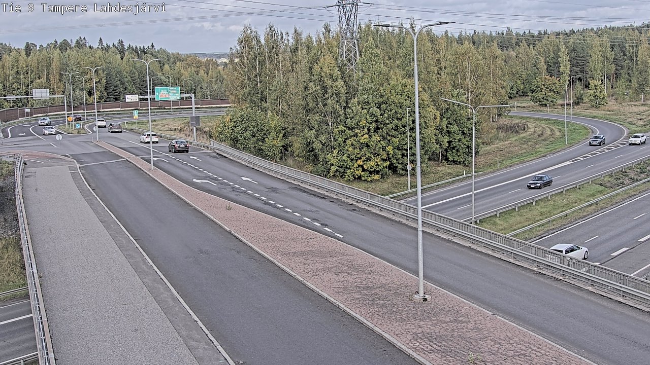 Weather Camera Image Road 9 Tampere, Lahdesjärvi, Tampere, Pirkanmaa