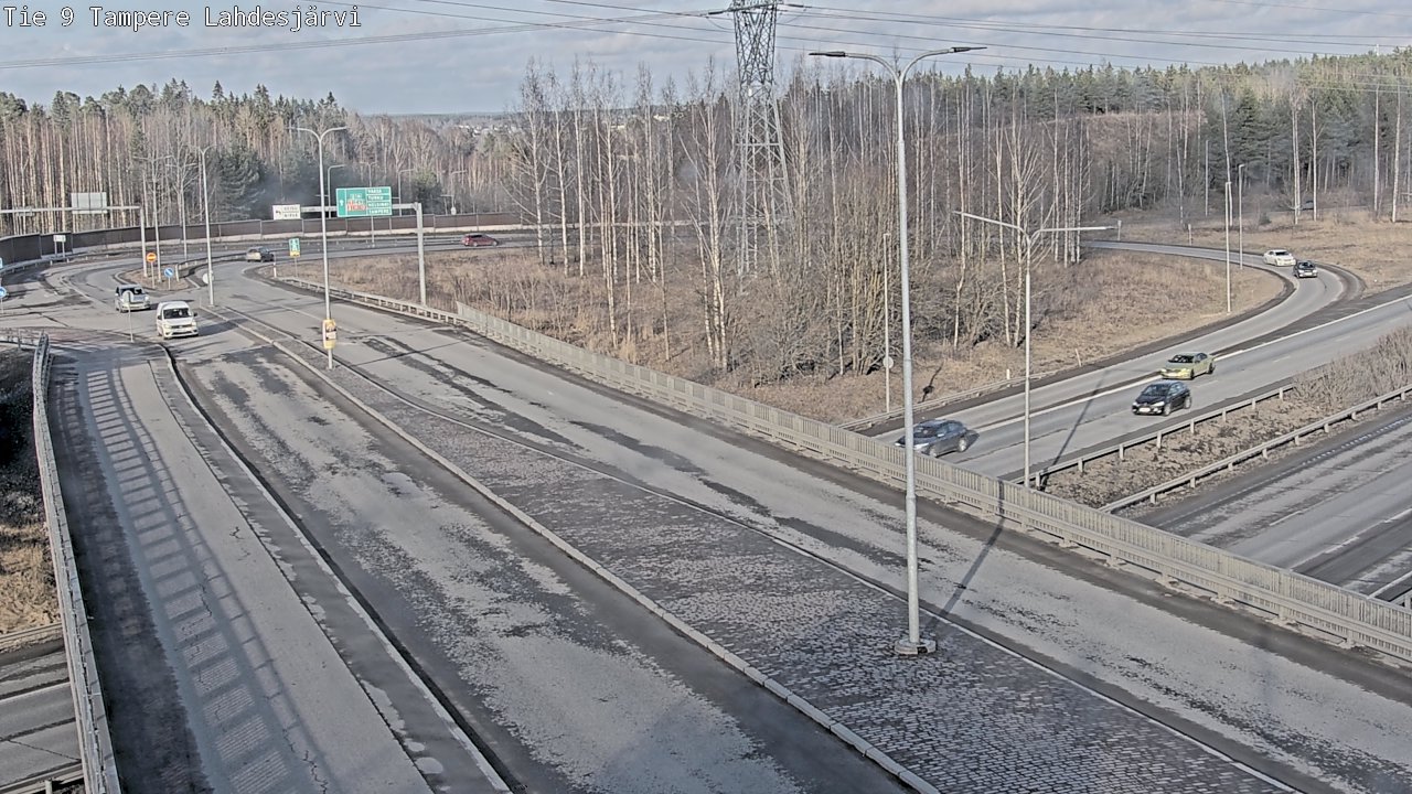 Weather Camera Image Road 9 Tampere, Lahdesjärvi, Tampere, Pirkanmaa