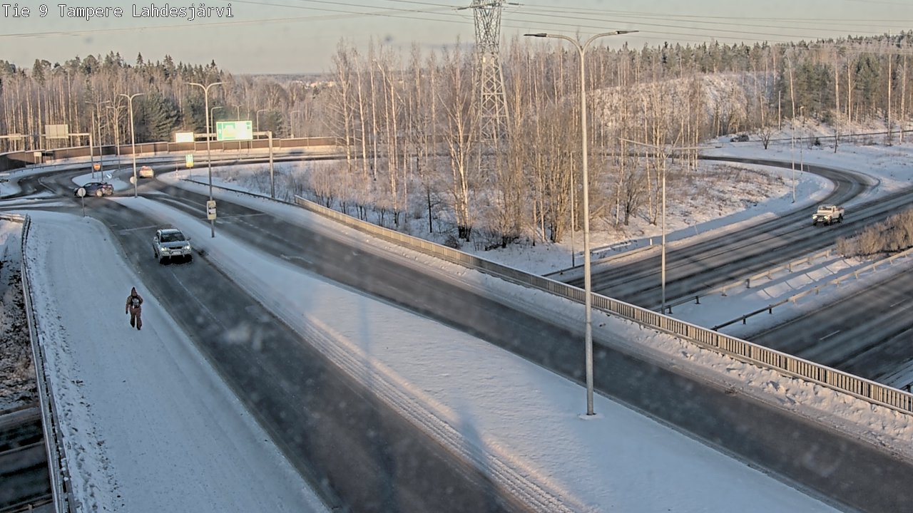 Weather Camera Image Road 9 Tampere, Lahdesjärvi, Tampere, Pirkanmaa