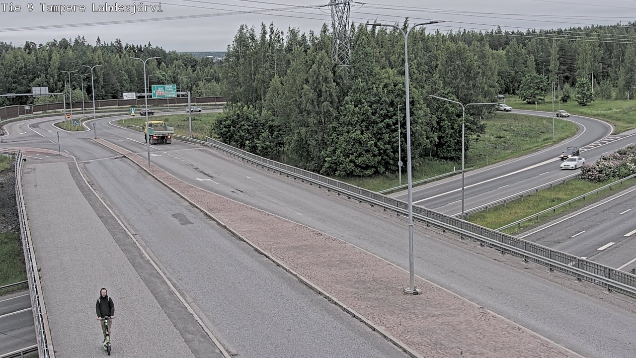 Kelikamerat Kuva Tie 9 Tampere, Lahdesjärvi, Tampere, Pirkanmaa