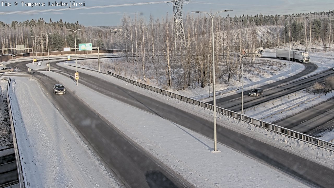 Kelikamerat Kuva Tie 9 Tampere, Lahdesjärvi, Tampere, Pirkanmaa