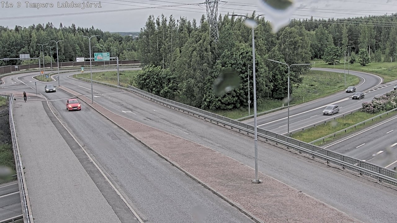 Weather Camera Image Väg 9 Tammerfors, Lahdesjärvi, Tampere, Pirkanmaa
