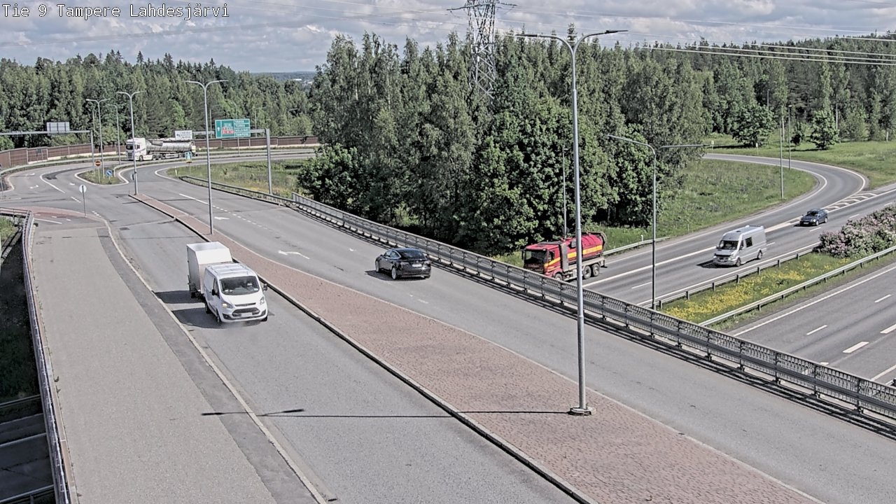 Kelikamerat Kuva Tie 9 Tampere, Lahdesjärvi, Tampere, Pirkanmaa