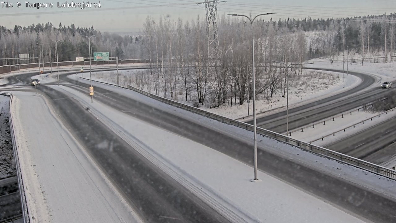 Weather Camera Image Road 9 Tampere, Lahdesjärvi, Tampere, Pirkanmaa