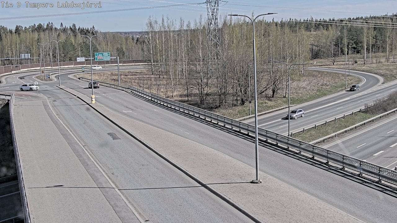 Kelikamerat Kuva Tie 9 Tampere, Lahdesjärvi, Tampere, Pirkanmaa