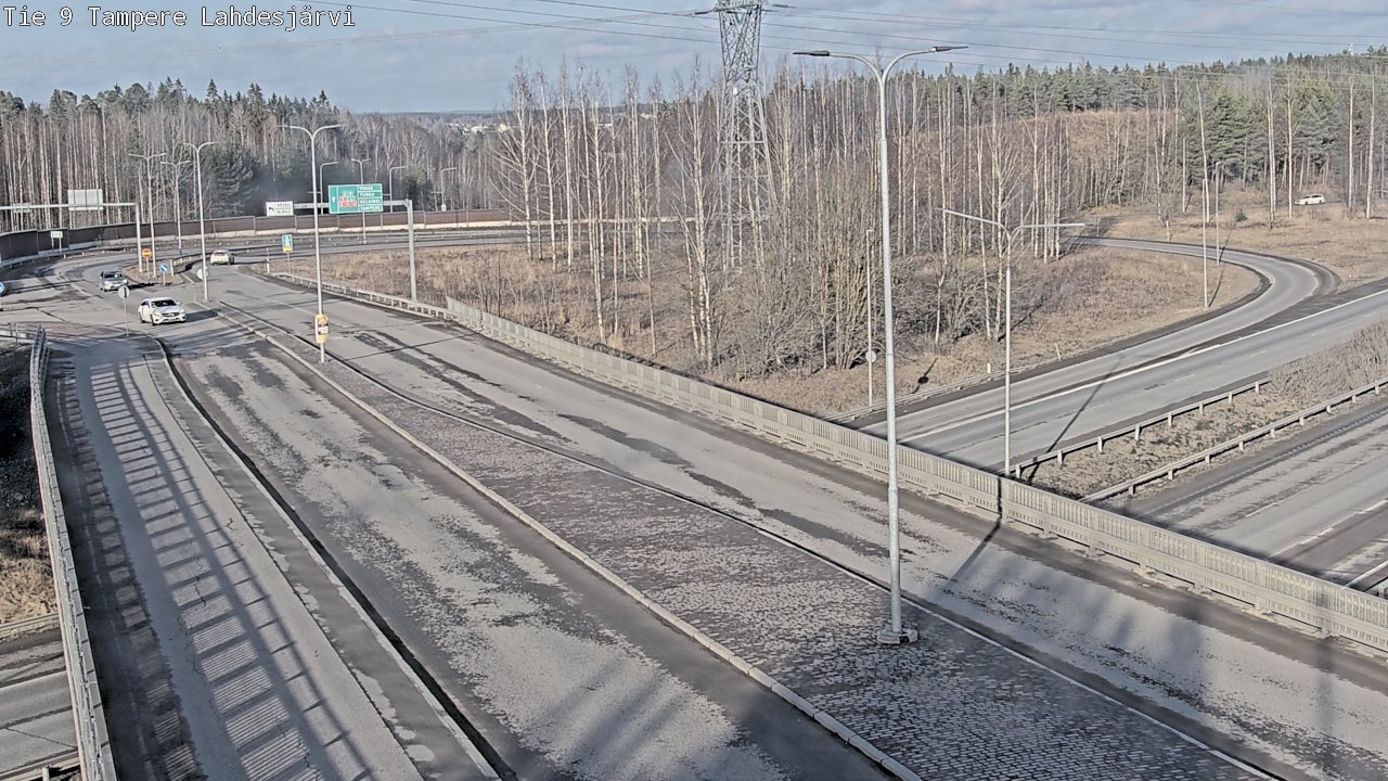 Weather Camera Image Road 9 Tampere, Lahdesjärvi, Tampere, Pirkanmaa