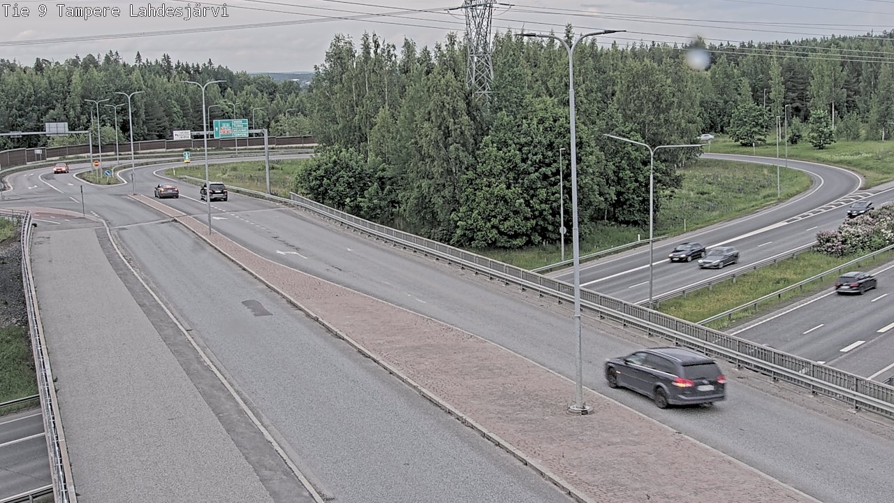 Kelikamerat Kuva Tie 9 Tampere, Lahdesjärvi, Tampere, Pirkanmaa