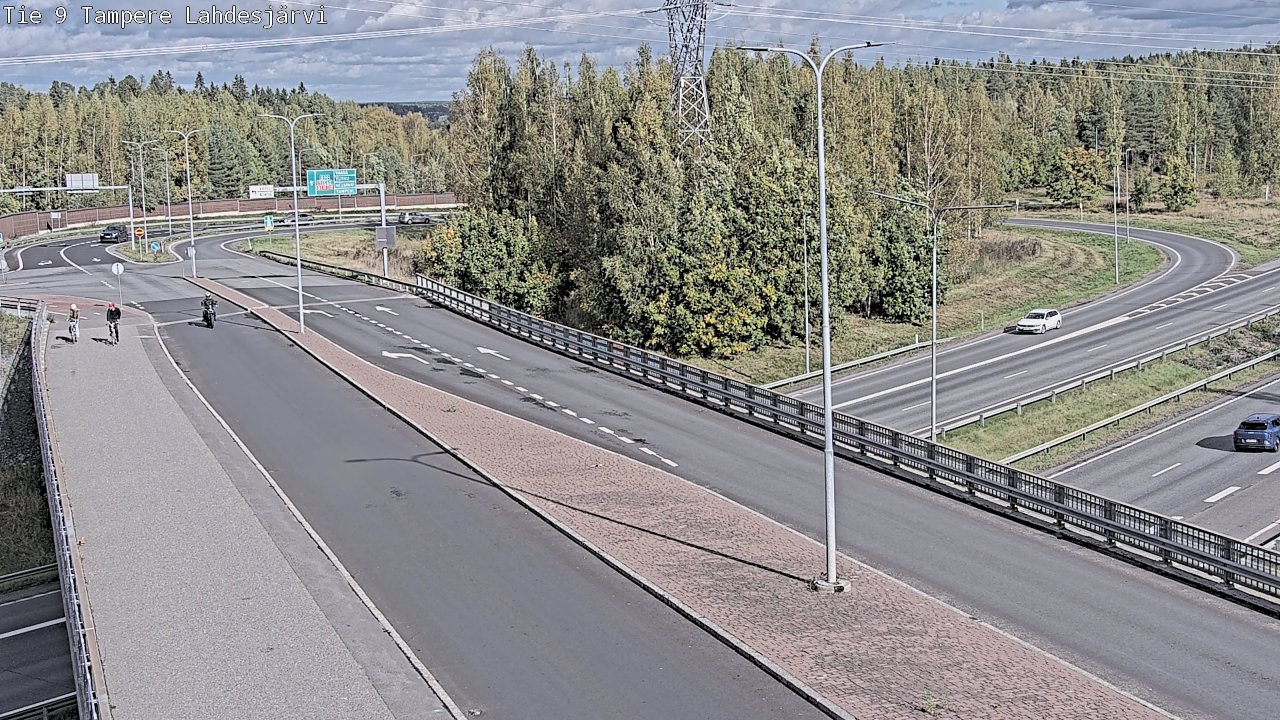 Kelikamerat Kuva Tie 9 Tampere, Lahdesjärvi, Tampere, Pirkanmaa