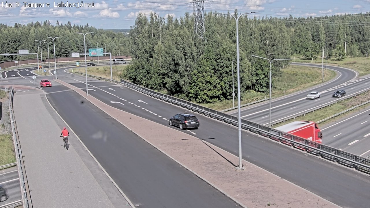 Kelikamerat Kuva Tie 9 Tampere, Lahdesjärvi, Tampere, Pirkanmaa