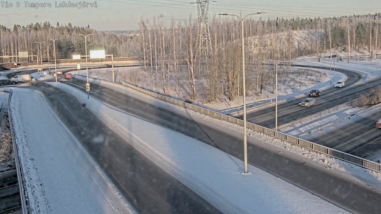 Weather Camera Image Road 9 Tampere, Lahdesjärvi, Tampere, Pirkanmaa