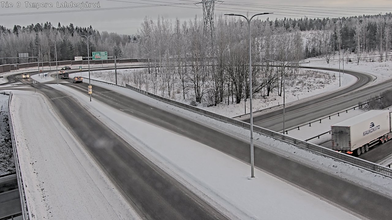 Weather Camera Image Road 9 Tampere, Lahdesjärvi, Tampere, Pirkanmaa