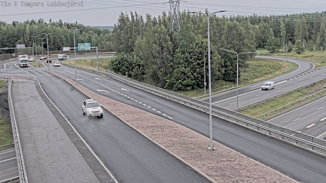 Weather Camera Image Road 9 Tampere, Lahdesjärvi, Tampere, Pirkanmaa
