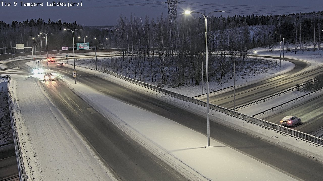 Weather Camera Image Road 9 Tampere, Lahdesjärvi, Tampere, Pirkanmaa
