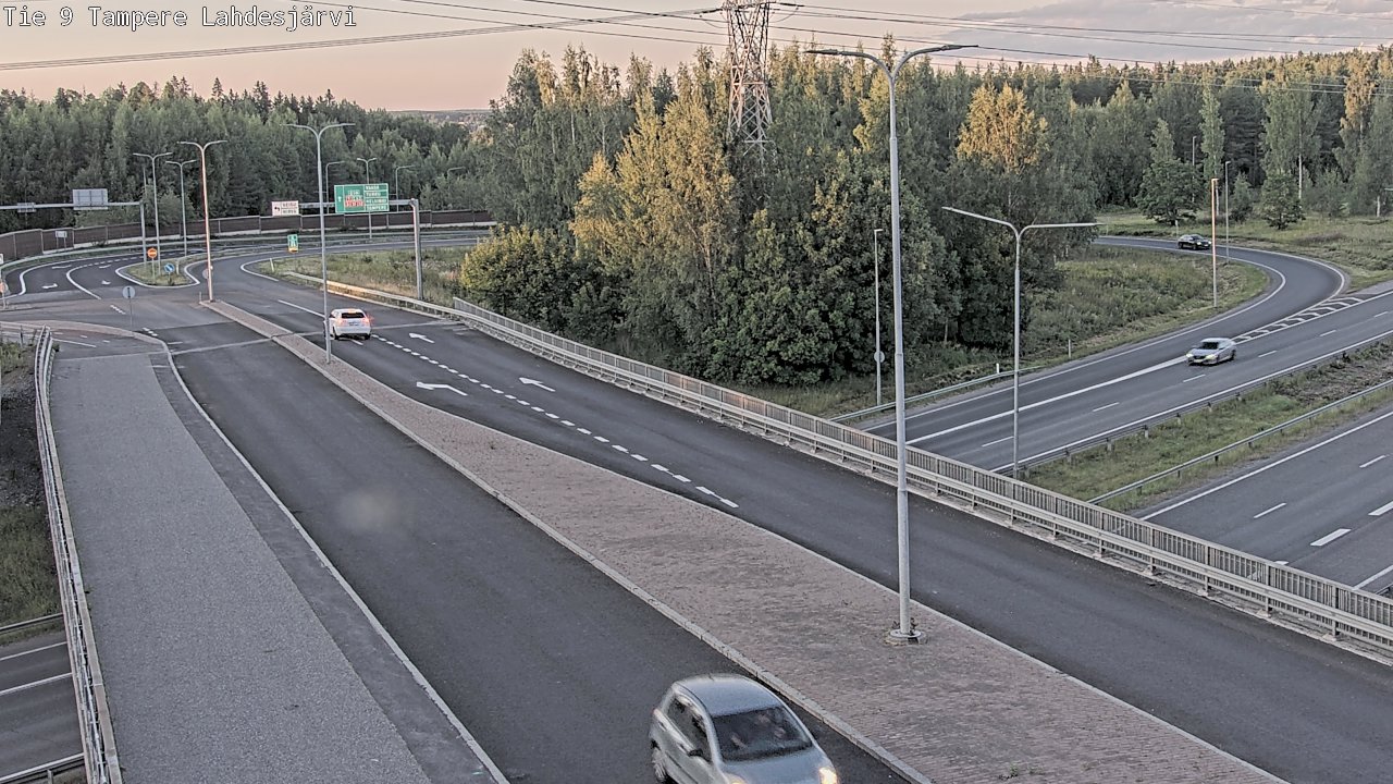Kelikamerat Kuva Tie 9 Tampere, Lahdesjärvi, Tampere, Pirkanmaa
