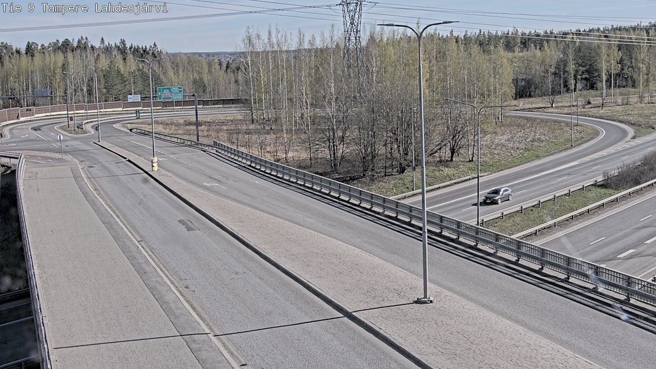 Kelikamerat Kuva Tie 9 Tampere, Lahdesjärvi, Tampere, Pirkanmaa