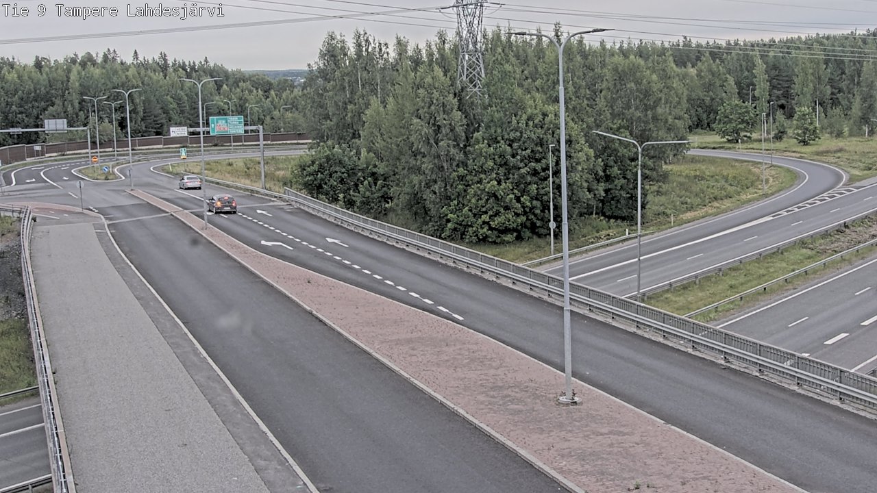 Weather Camera Image Road 9 Tampere, Lahdesjärvi, Tampere, Pirkanmaa