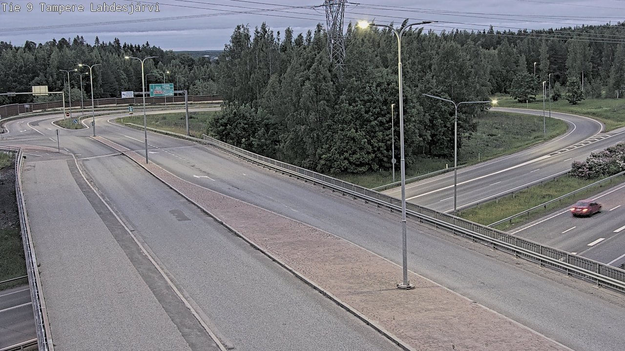 Kelikamerat Kuva Tie 9 Tampere, Lahdesjärvi, Tampere, Pirkanmaa