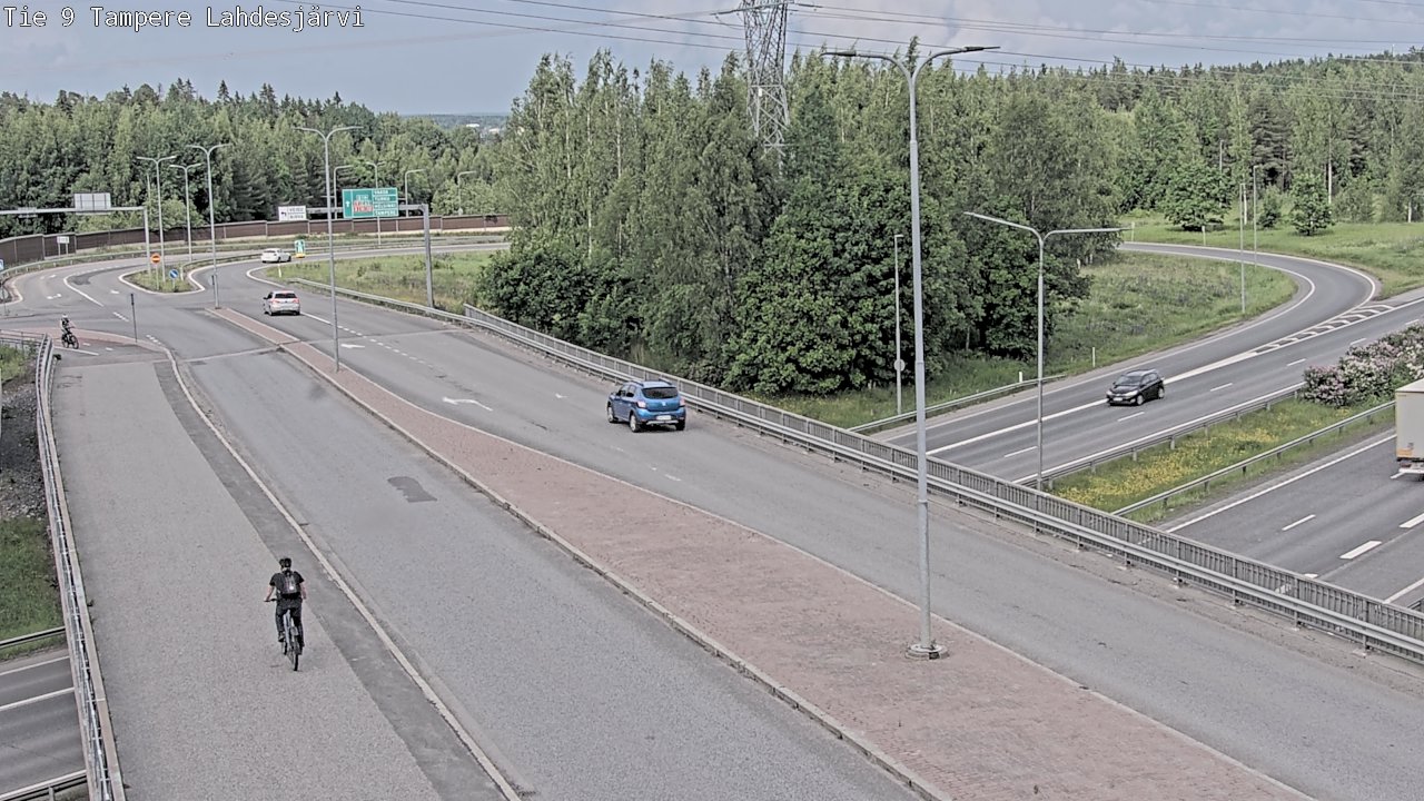 Kelikamerat Kuva Tie 9 Tampere, Lahdesjärvi, Tampere, Pirkanmaa