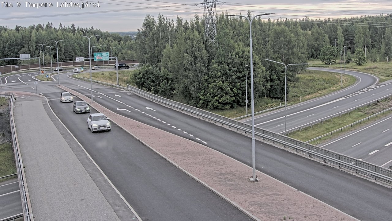 Weather Camera Image Road 9 Tampere, Lahdesjärvi, Tampere, Pirkanmaa
