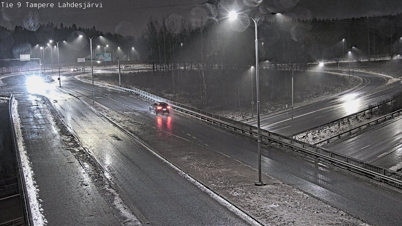 Weather Camera Image Väg 9 Tammerfors, Lahdesjärvi, Tampere, Pirkanmaa