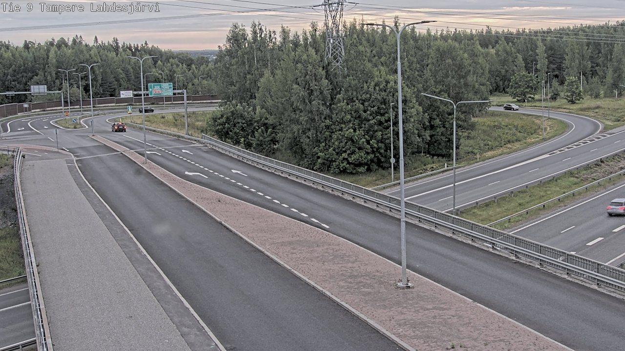 Weather Camera Image Road 9 Tampere, Lahdesjärvi, Tampere, Pirkanmaa
