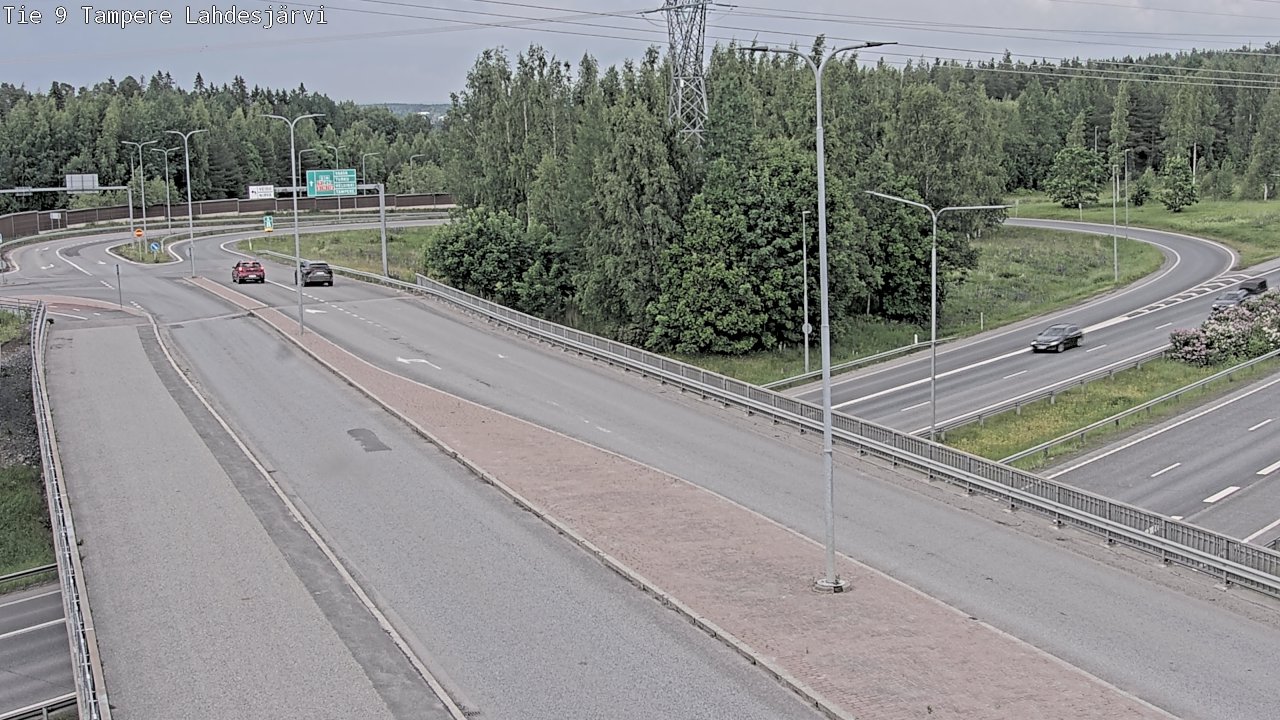 Kelikamerat Kuva Tie 9 Tampere, Lahdesjärvi, Tampere, Pirkanmaa