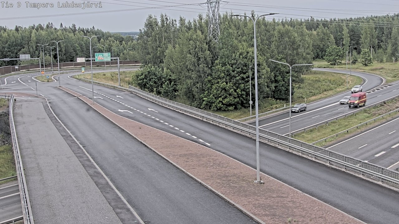 Weather Camera Image Road 9 Tampere, Lahdesjärvi, Tampere, Pirkanmaa